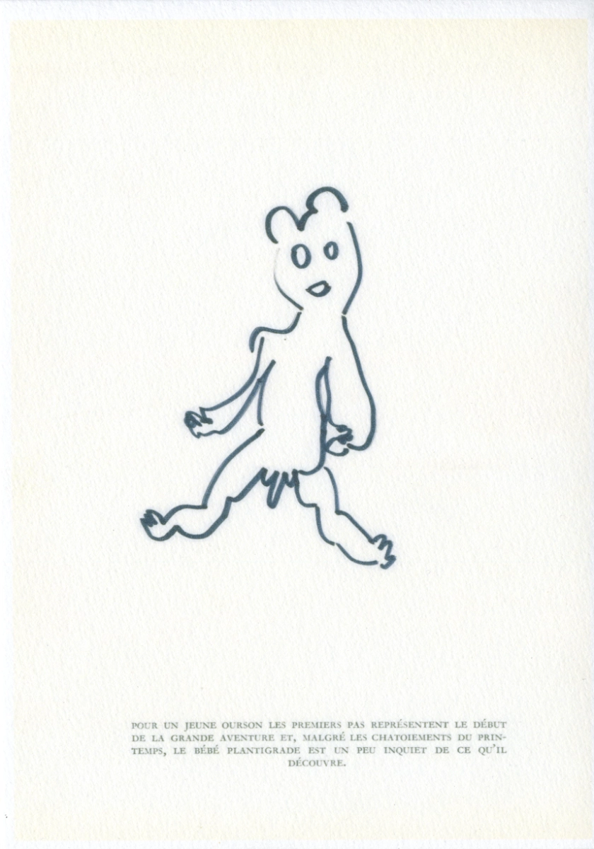 Untitled (Nours / Nbear), 2 sizes, 2 x 5 ex. + 1 EA